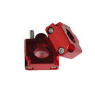 OEM 6061 Aluminum Part With Red / Black Anodizing Surface For Measurement Device